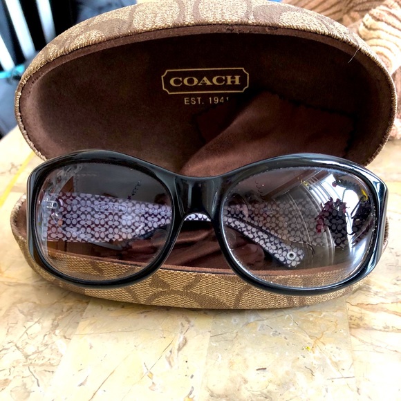 Coach “Suzy” sunglasses with Swarovski crystals - Picture 1 of 2